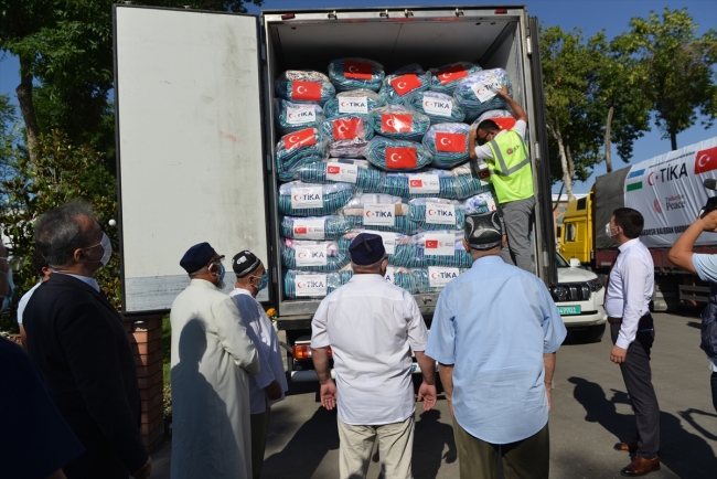 TİKA'dan Özbekistan'daki felaketzedelere yardım