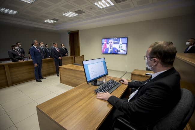 e-Duruşma uygulaması mahkeme salonunda test edildi