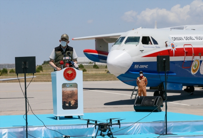 Bakan Pakdemirli: Ormanlarımızı artık İHA ile gözetliyoruz