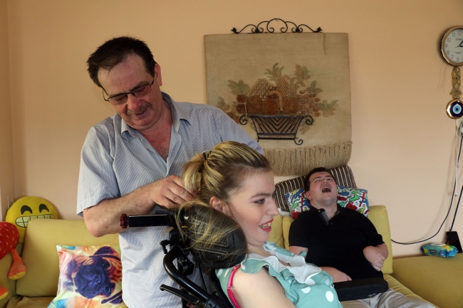 Engelli çocukları için 32 yıldır mücadele veriyor