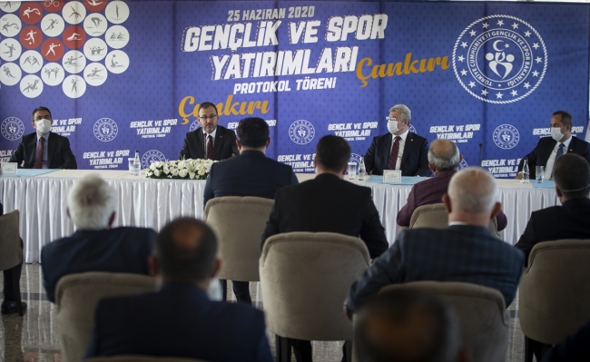 Gençlik ve Spor Bakanlığından Çankırı'ya yatırım