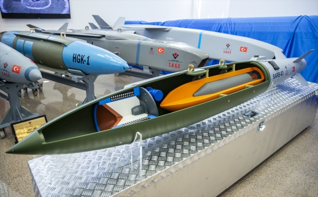 Delici uçak bombası SARB-83 seri üretime hazır