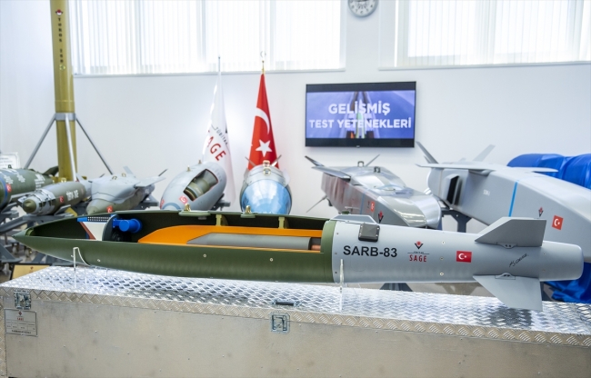 Delici uçak bombası SARB-83 seri üretime hazır