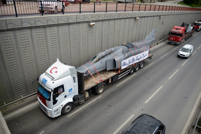 Uçuş ömrünü tamamlayan savaş uçağı eğitim amaçlı kullanılacak