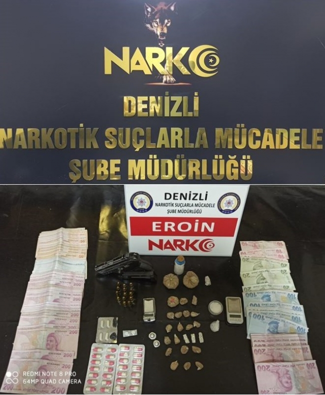 Denizli'de zehir tacirlerine operasyon: 22 tutuklama