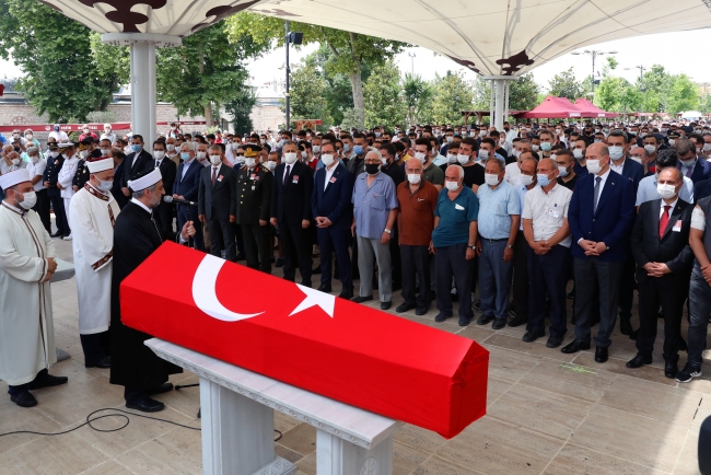 Şehit Erkan Gökteke son yolculuğuna uğurlandı