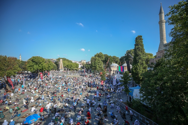 Ayasofya-i Kebir Camii Şerifi ibadete açılıyor