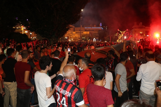 Erzincan'da 2. Lig sevinci