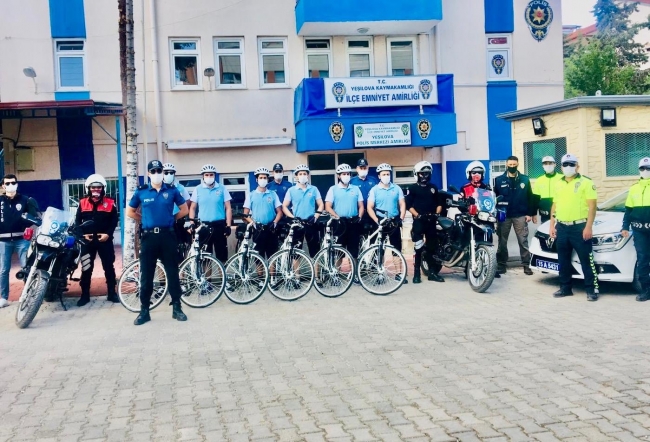 Salda Gölü'nün güvenliği 'Bisikletli Martı Timi'ne emanet