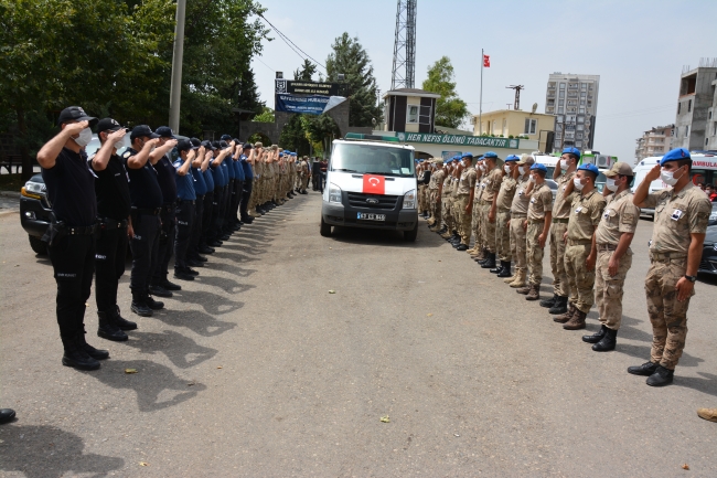 Kazada hayatını kaybeden teğmen memleketine uğurlandı