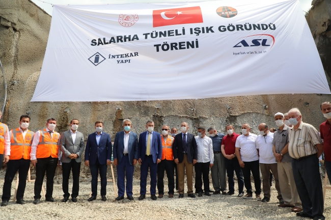 Salarha Tüneli'nde ışık göründü