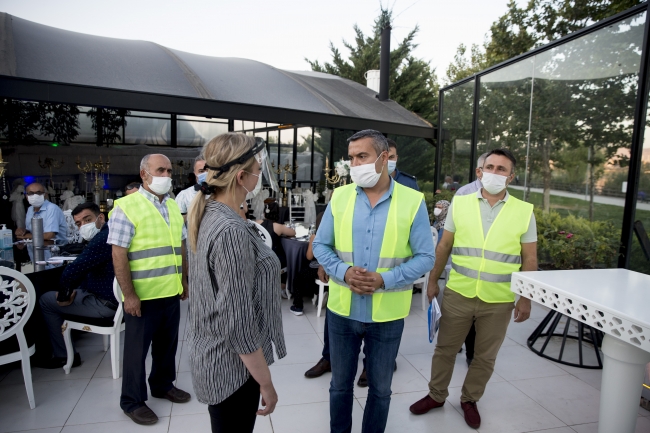 Başkentte düğün mekanları denetlendi