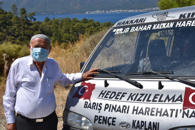 Muhammet Dede'den Mehmetçiğe Oruç Reis vefası: 50 kasa üzüm