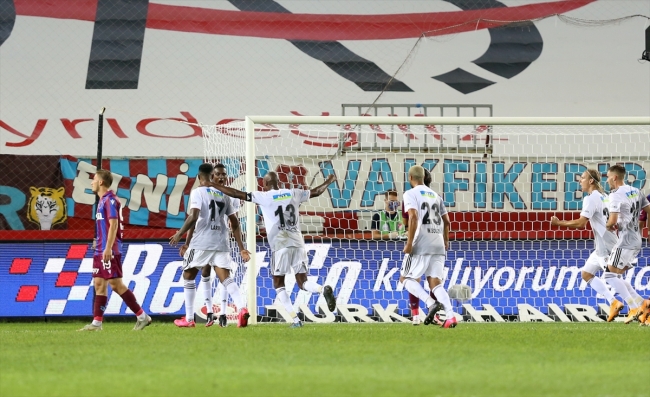 Trabzon'da kazanan Beşiktaş