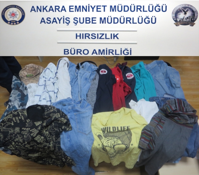 Ankara'da 15 ayrı evden 120 bin liralık eşya çalan 4 şüpheli tutuklandı