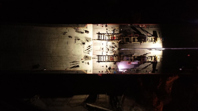 Yeni Kömürhan Köprüsü'nün iki yakası birleşti