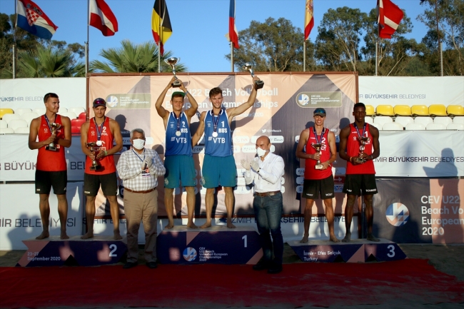 22 Yaş Altı Plaj Voleybolu Avrupa Şampiyonası tamamlandı