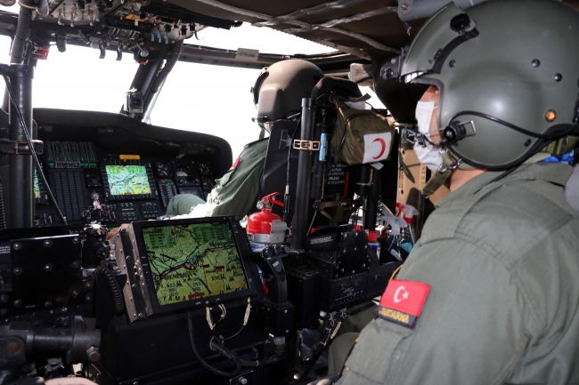 İzmir'de helikopter destekli trafik denetimi