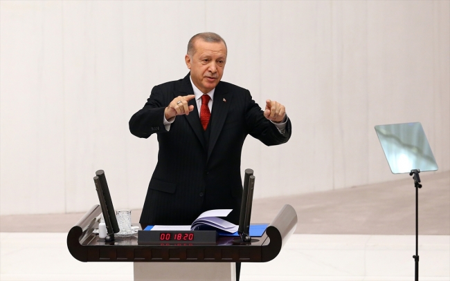 Cumhurbaşkanı Erdoğan: Azerbaycanlı kardeşlerimizin yanlarındayız