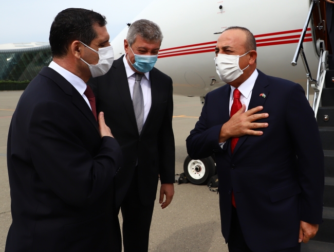 Dışişleri Bakanı Çavuşoğlu Bakü'de