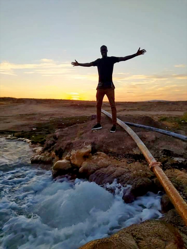 Sivassporlu Samassa bir gününü köyde geçirdi