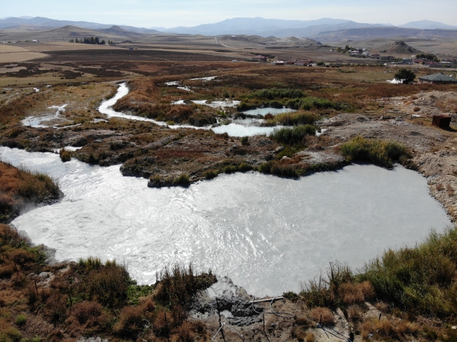 Diyadin Kaplıcaları şifa arayanların uğrak yeri oluyor
