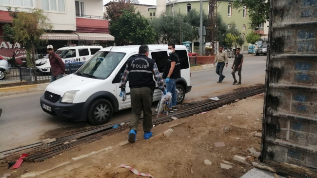 Aydın'da inşaat kazısında insan kemikleri bulundu