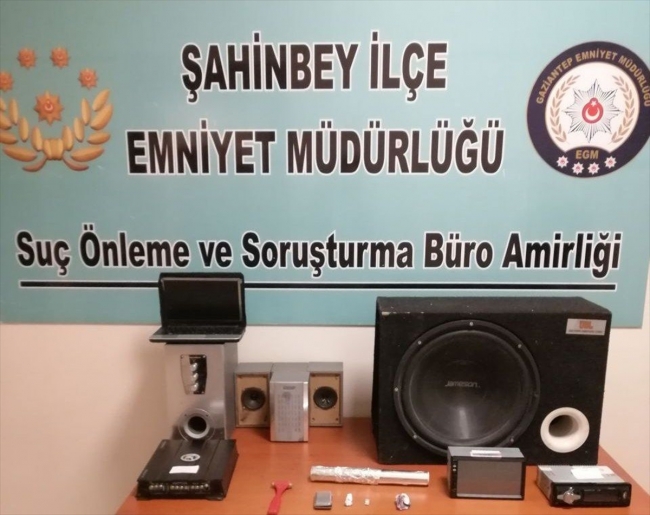 Gaziantep'te hırsızlara uyuşturucu satan 6 şüpheli gözaltına alındı