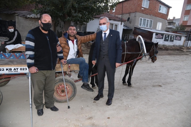 At arabasını getirene ücretsiz triportör verilecek