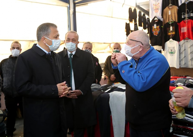 İstanbul Valisi Yerlikaya'dan pazarda HES kodu denetimi