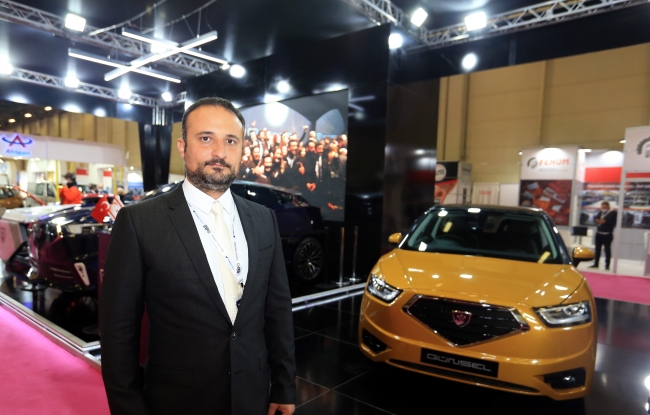 KKTC'nin yerli otomobili 'Günsel' MÜSİAD EXPO'da görücüye çıktı