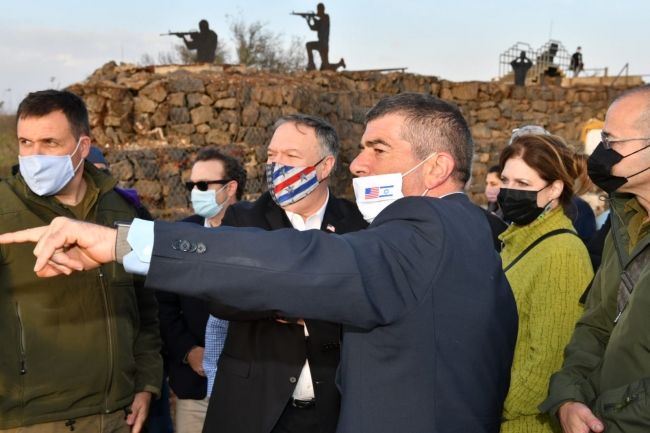 ABD Dışişleri Bakanı Pompeo'dan işgal altındaki Golan Tepeleri’ne ziyaret