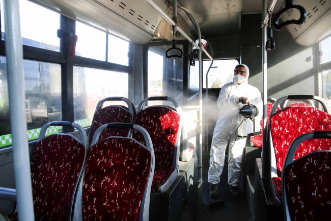 Doğu Akdeniz'de COVID-19 tedbirleri denetlendi