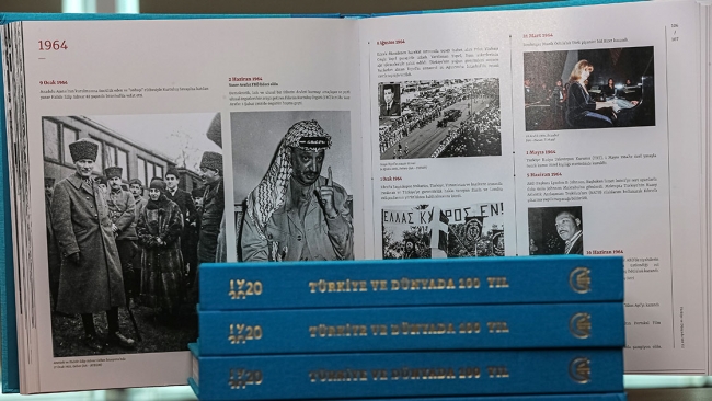 AA'dan Türkiye ve dünyanın 100 yılına ışık tutan önemli eser