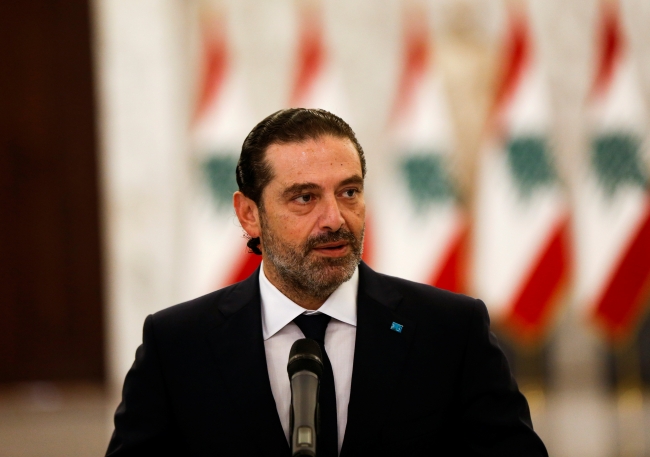 Sünni Müstakbel Hareketi'nin lideri Saad Hariri, 9 aylık süren hükümet kurma girişimlerinin başarısız kalmasıyla 15 Temmuz'da görevi iade etmişti.Fotoğraf: Reuters