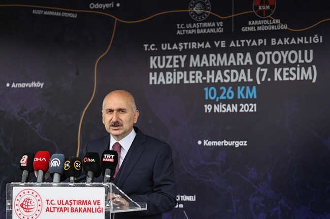 Kuzey Marmara Otoyolu'nda sona doğru