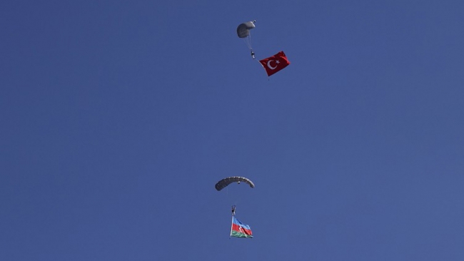 Kış-2021 Tatbikatı'nın ardından Azerbaycan askerleri uğurlandı