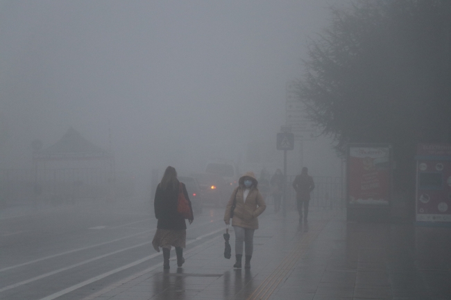 Düzce ve Bolu'da sis etkili oluyor