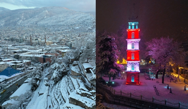 Osmanlı payitahtı Bursa’daki tarihi mekanlar gece - gündüz ayrı güzel
