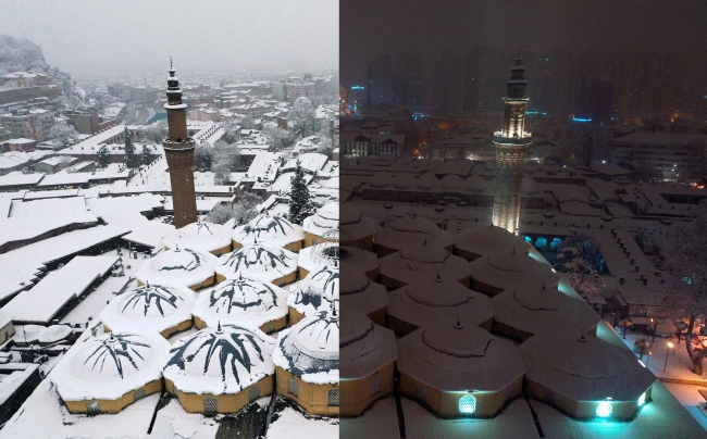 Osmanlı payitahtı Bursa’daki tarihi mekanlar gece - gündüz ayrı güzel