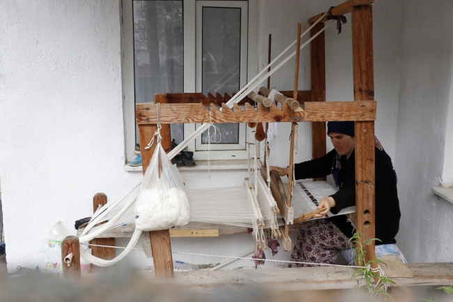 Fethiye'nin "üzümlü dastarı dokuması" tescillendi