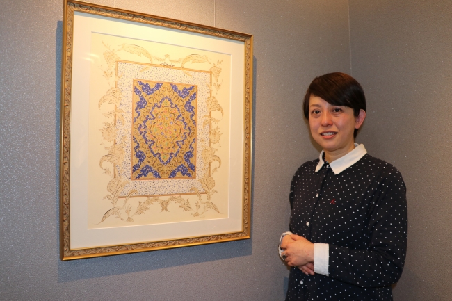 Japon tezhip sanatçısı Türk motiflerini Japon tarzıyla birleştirdi