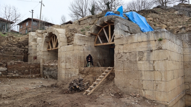 Prusias ad Hypium Antik Kenti'nde yeni tonoz bulundu