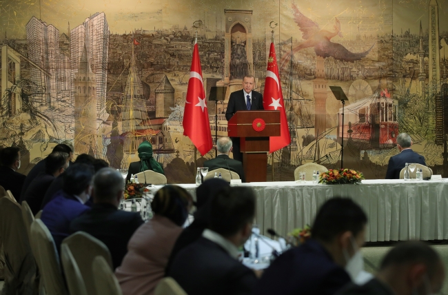 Cumhurbaşkanı Erdoğan: Ülkemizi hedef alan saldırıların hiçbiri tesadüfi değildir