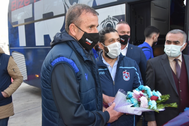 Trabzonspor kafilesi Malatya'da