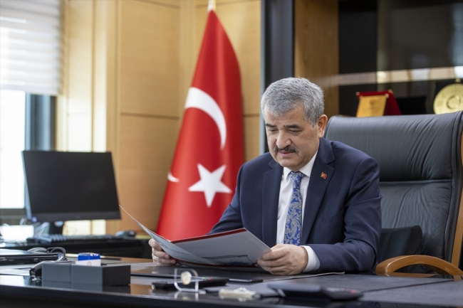  YSK Başkanı Muharrem Akkaya (Fotoğraf: AA)