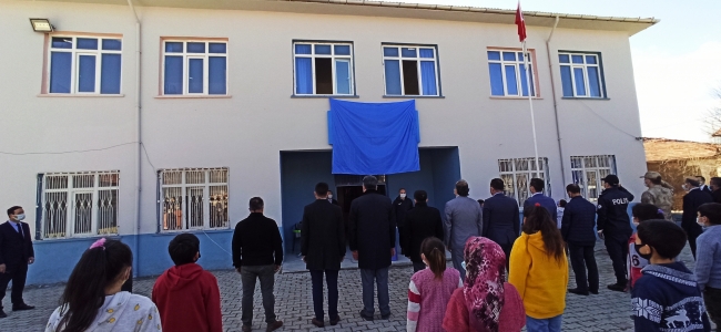 Şehidin adı öğrenim gördüğü okula verildi