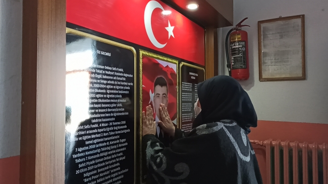 Şehidin adı öğrenim gördüğü okula verildi