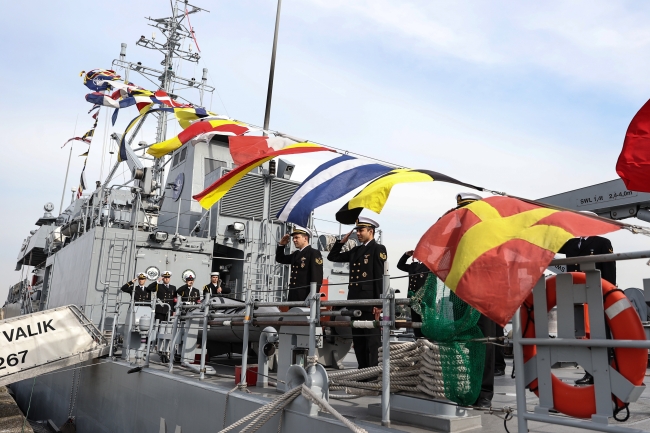 SNMCMG-2'nin komutası Türkiye'ye geçti