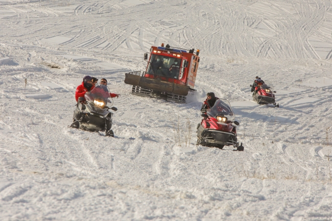 2 bin 225 rakımda zorlu tatbikat